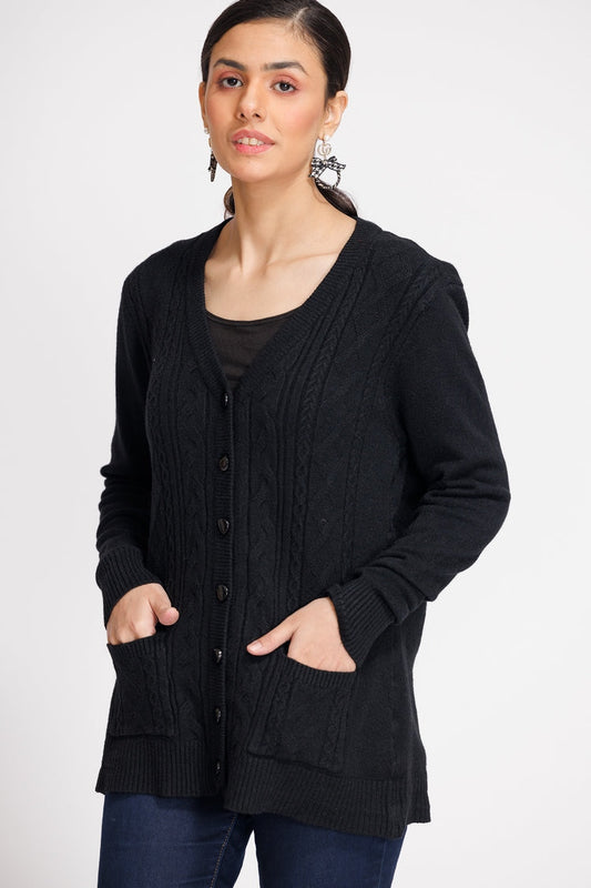 Ellena - V-Neck Cardigan Sweater