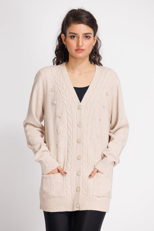 Ellena - V-Neck Cardigan Sweater