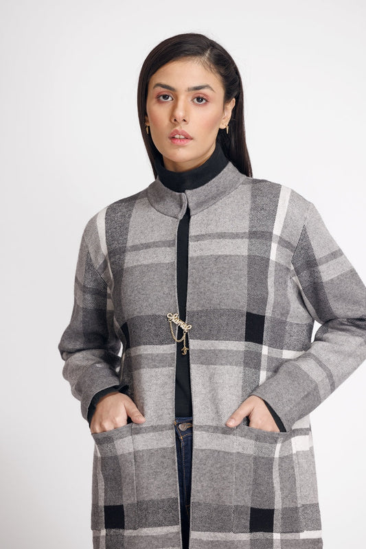 Ellena - Round Neck Cardigan Sweater