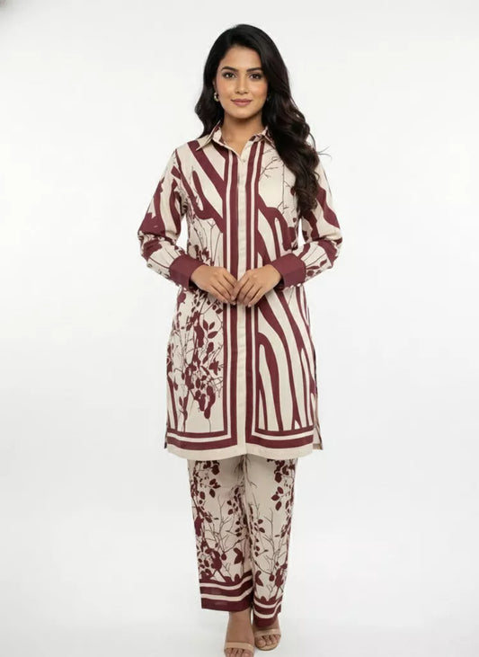 Peelu - Printed Suit - 2 Piece