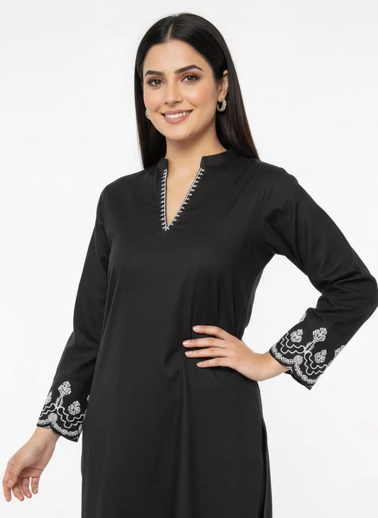 Peelu - Embroidered Suit - 2 Piece