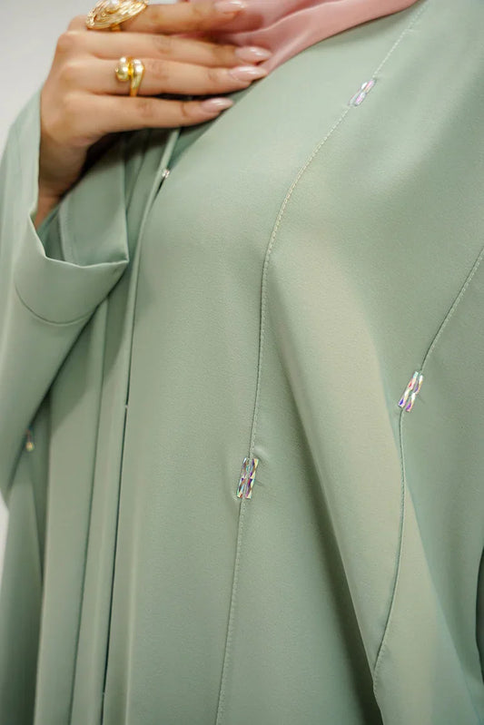 Divinely Crafted - Maya Abaya - Buttoned Up