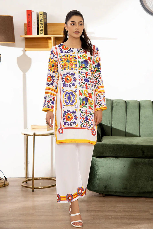 Khubsurat - 2 Piece Co-Ord Set - 4413-KH-ST