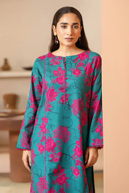 Picture of 2-PC Stitched Printed Suit - Available at Raja Sahib