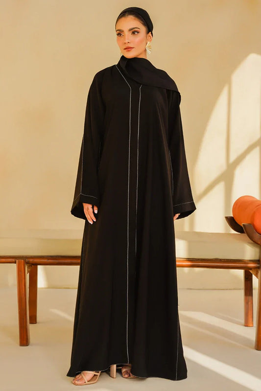 Divinely Crafted - Wahj Abaya - Buttoned Up