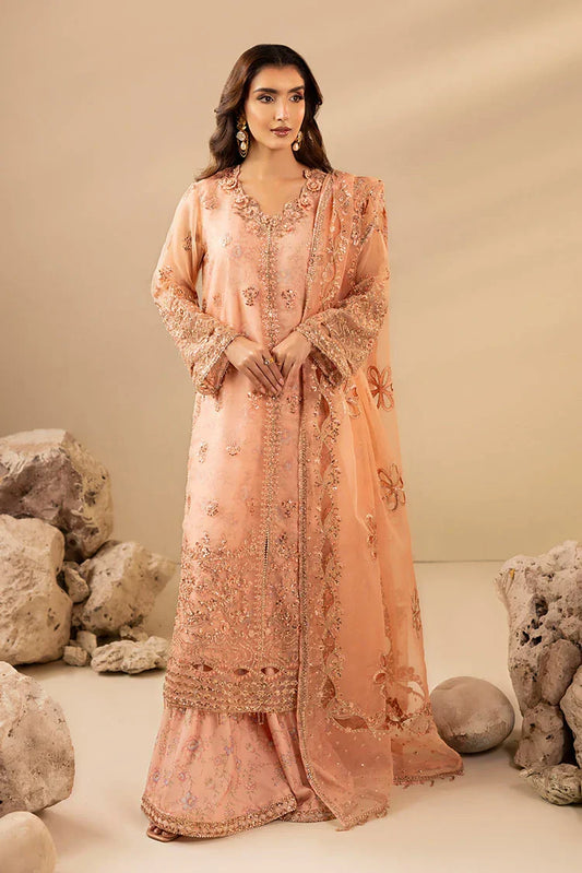 Ellena - 3-PC Stitched Embroidered Suit
