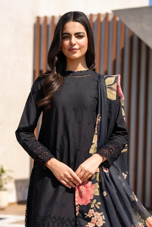 Picture of 3-PC Stitched Embroidered Suit - Available at Raja Sahib