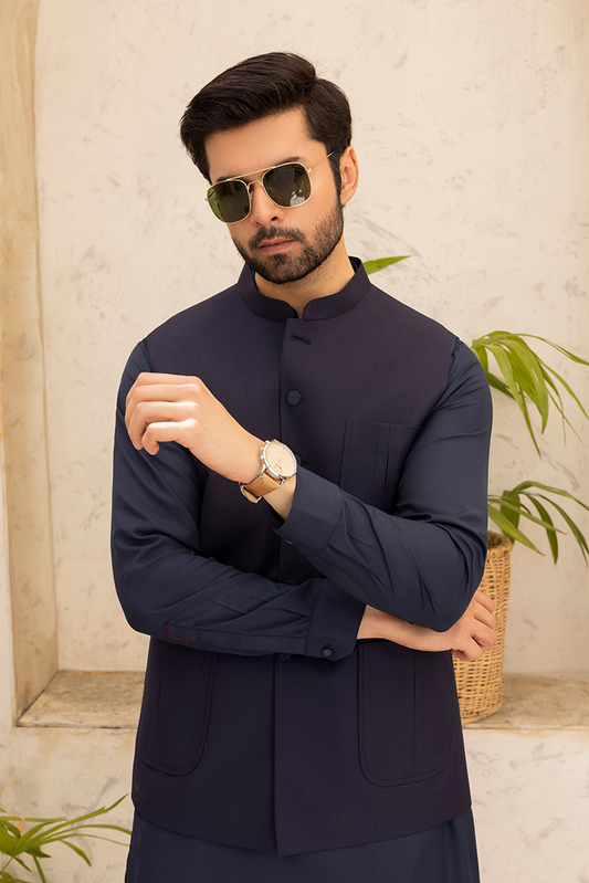 Black Pearl - Signature Series | Navy Waistcoat
