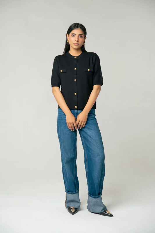 Short Sleeves Cardigan