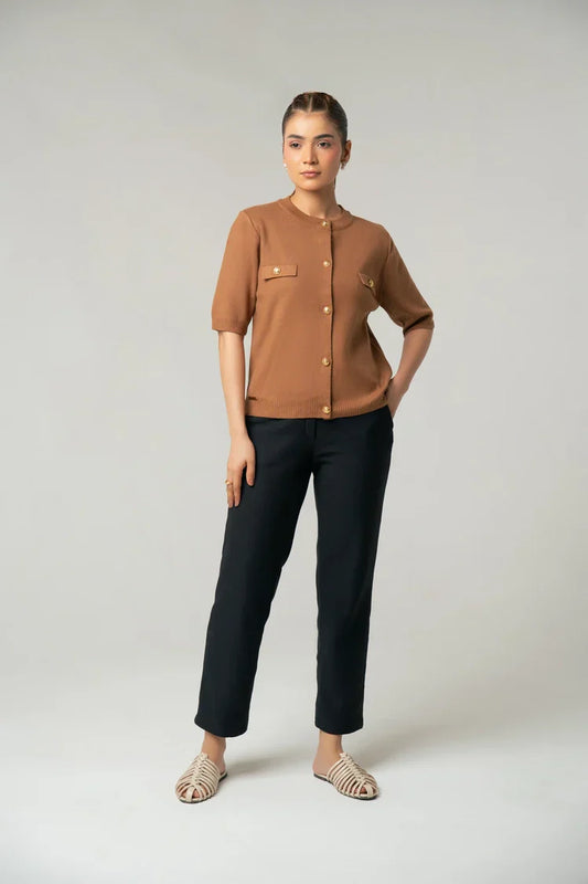 Short Sleeves Cardigan