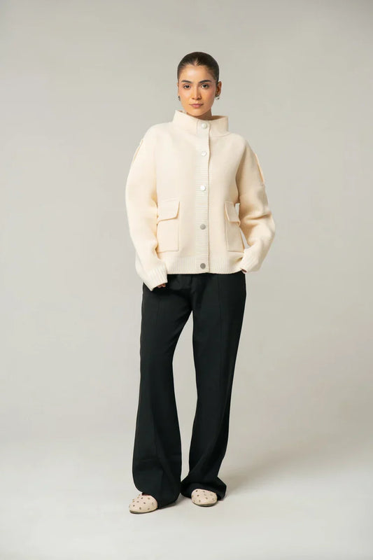 Botton Up Jacket Sweater