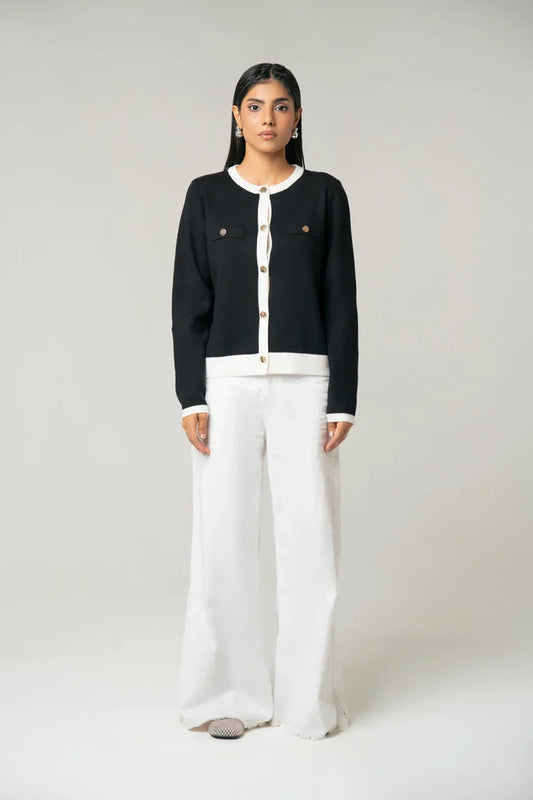 Regular Fit Knit Cardigan