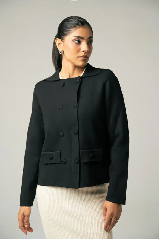 Collar Knit Cardigan