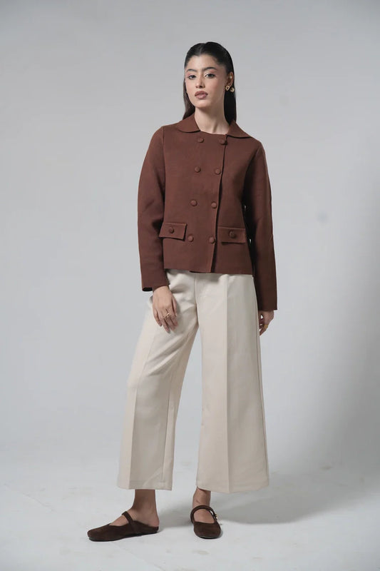 Collar Knit Cardigan