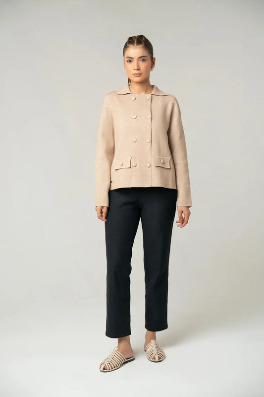 Collar Knit Cardigan