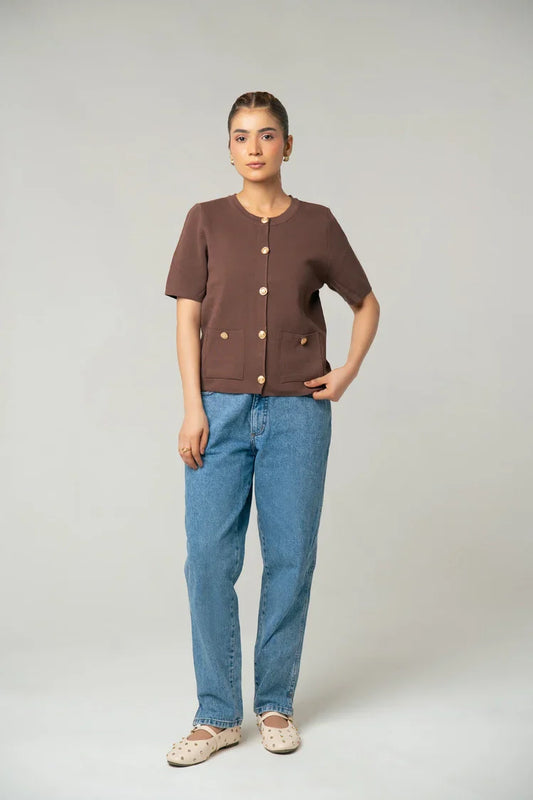 Short Sleeves Cardigan