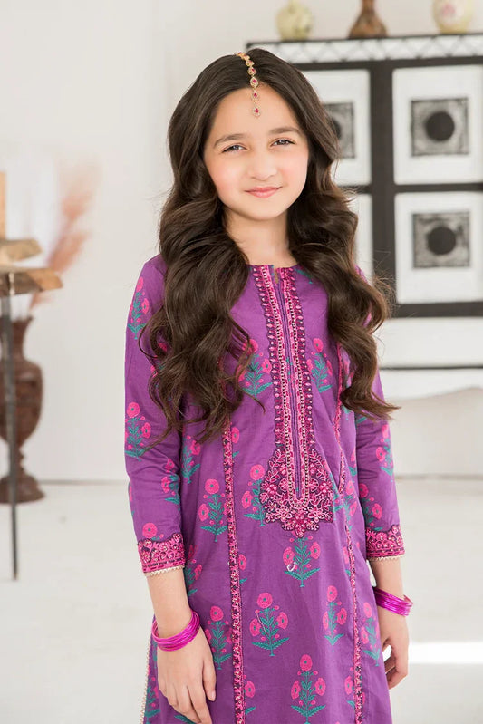 Picture of 2-PC Stitched Printed Lawn Suit - Available at Raja Sahib