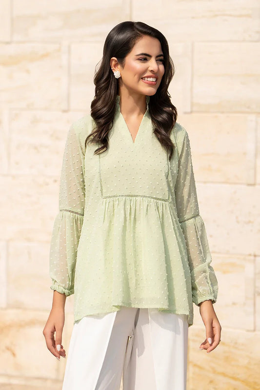 1-PC Stitched Ladies Shirt