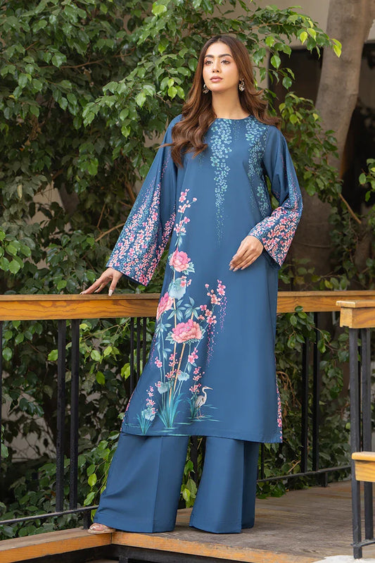 Picture of 1-PC Stitched Printed Suit - Available at Raja Sahib