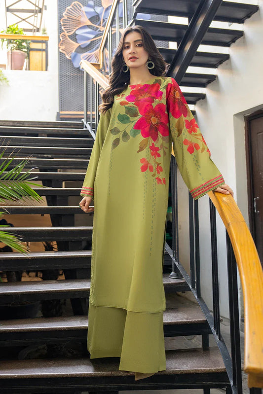 Picture of 1-PC Stitched Printed Suit - Available at Raja Sahib