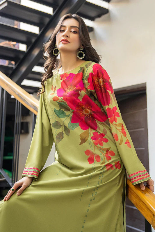 Picture of 1-PC Stitched Printed Suit - Available at Raja Sahib