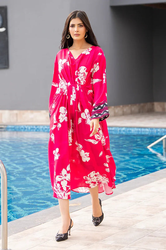 Printed Ladies Maxi Dress