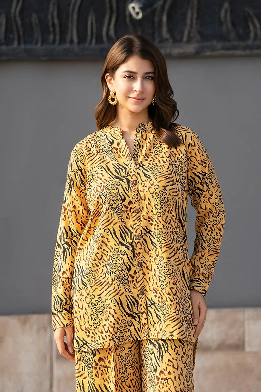 2-PC Stitched Printed Suit