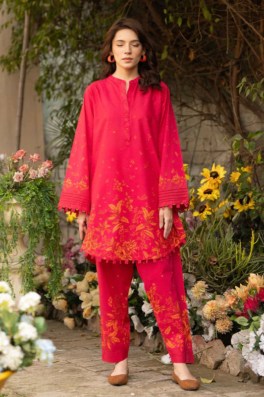Picture of 2-PC Stitched Printed Suit - Available at Raja Sahib