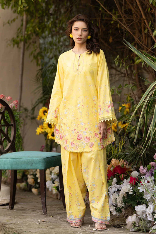 Picture of 2-PC Stitched Printed Suit - Available at Raja Sahib