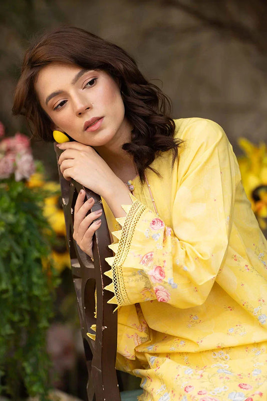 Picture of 2-PC Stitched Printed Suit - Available at Raja Sahib