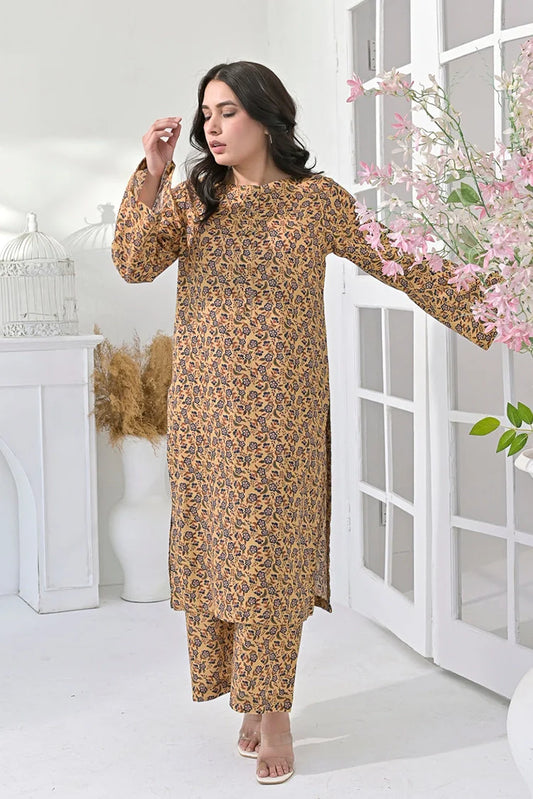 Silcot - Nouvelle Bloom Mustard Co-Ord