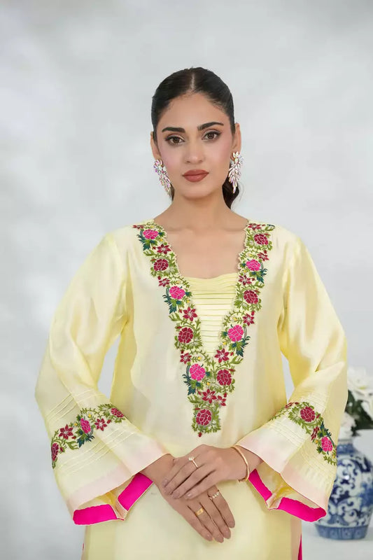 Silcot - Lemon Blossom Silk Ensemble