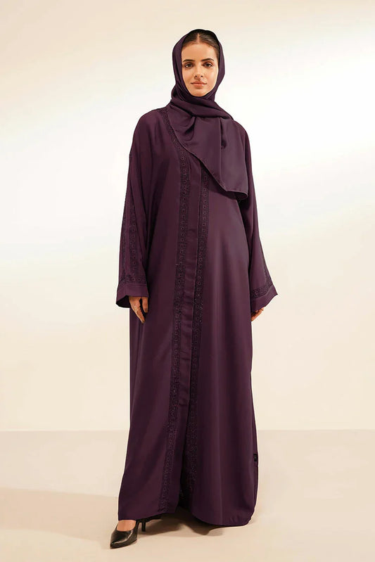 Divinely Crafted - Naddah Abaya Set - Buttoned Up