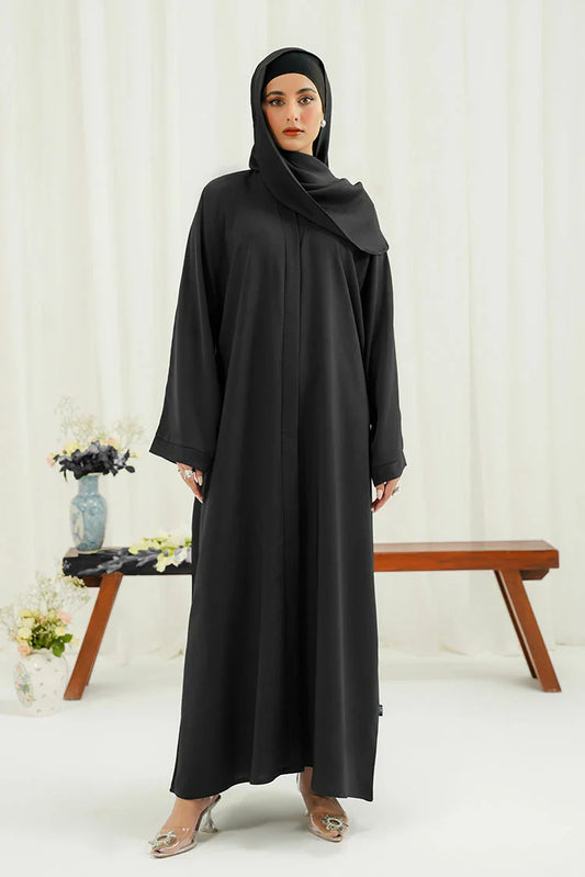 Divinely Crafted - Misk Abaya Set - Buttoned Up