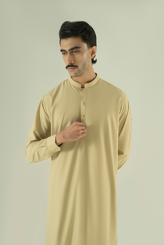 Black Pearl - Wash & Wear | Green Ban Kameez Shalwar