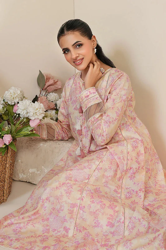 Ellena - 2-PC Stitched Printed Suit