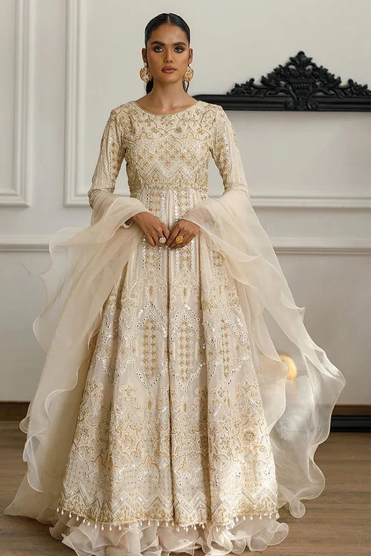Threads & Motifs - Handwork Embroidered Dress With Skirt - 7050.1