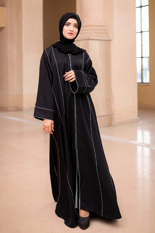 Malbus - Abaya - Casual Black