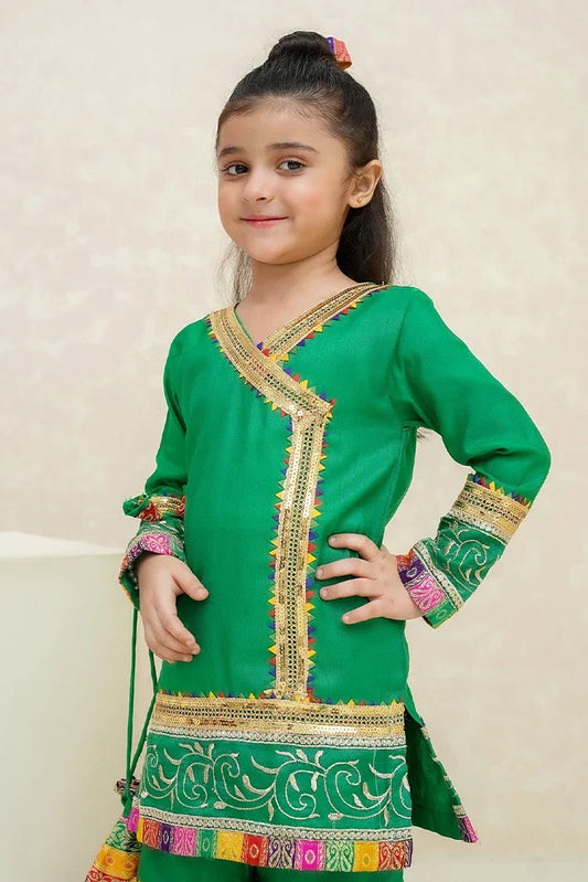 Picture of <!--bpe-->Modest - Mah e Noor - Green - Available at Raja Sahib