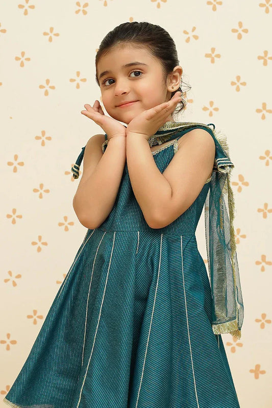 Picture of Modest - Cotton Linen 3 Piece Suit - 9190 - Available at Raja Sahib