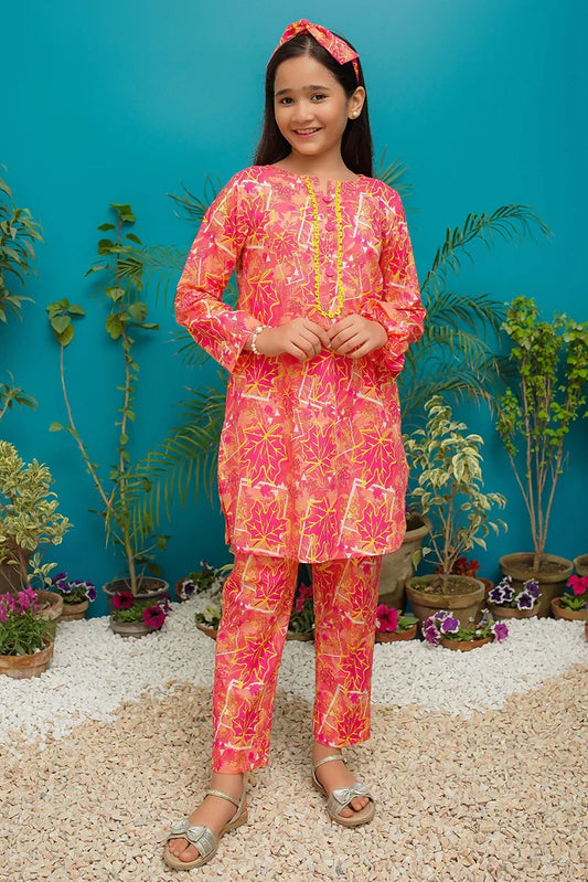 Picture of <!--boa-->Modest - Flamingo Bloom - 9210 - Available at Raja Sahib