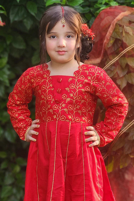 Modest - Festive Collection - Blooming Red