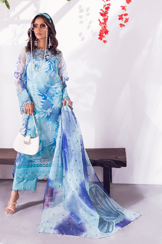 Picture of <!--sf-->Nureh - NU2 132 Cosmos Ballerina Embroidered & Embellished Chiffon Collection - Available at Raja Sahib