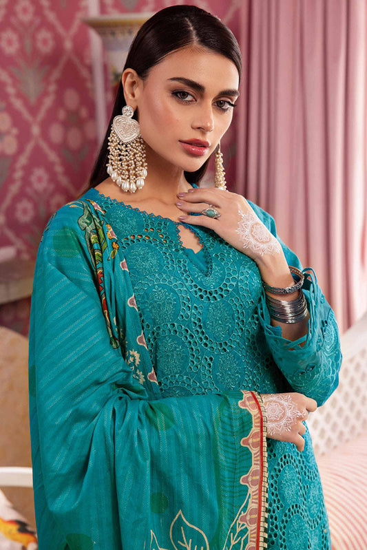 Picture of <!--rs-->Nureh - NS 108 Maya Embroidered Dobby Lawn Collection Vol 1 - Available at Raja Sahib