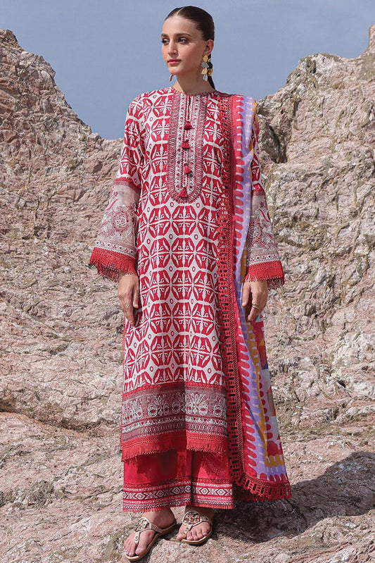 Picture of <!--rk-->Ayzel - 04 Amaris Tropicana Embroidered Lawn Collection Vol 2 - Available at Raja Sahib