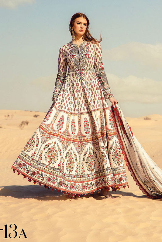 Picture of <!--bqm-->Maria B - Design 13A Voyage A Luxe Tunisia Luxury Lawn Collection - Available at Raja Sahib