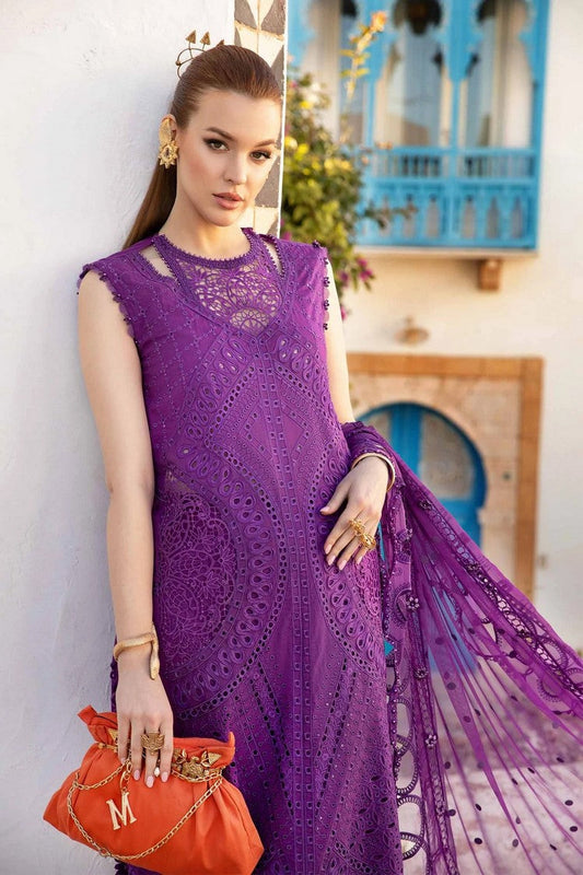 Picture of <!--qo-->Maria B - Design 2B Voyage A Luxe Tunisia Luxury Lawn Collection - Available at Raja Sahib