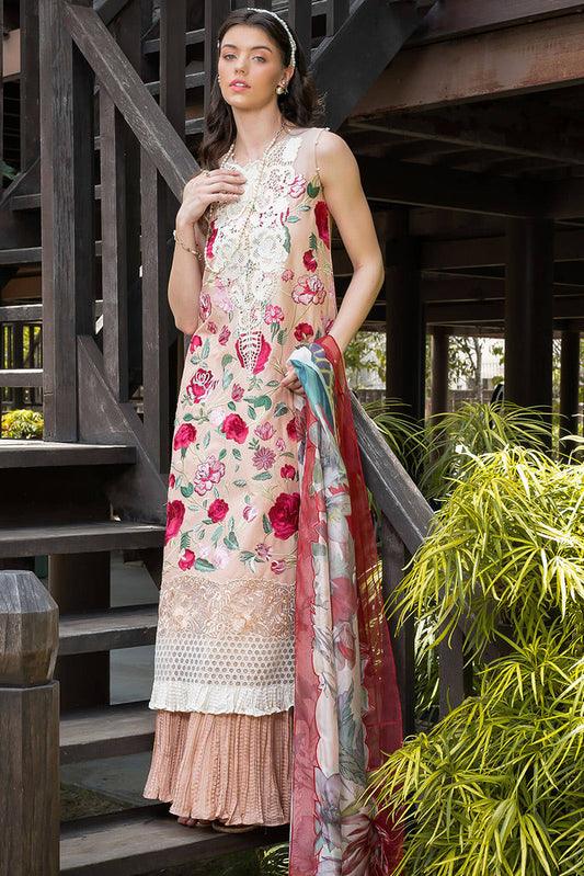 Picture of <!--aeh-->Asifa & Nabeel - BOTANICA (RRL 10) Rosemary & Ruffles Luxury Lawn Collection - Available at Raja Sahib