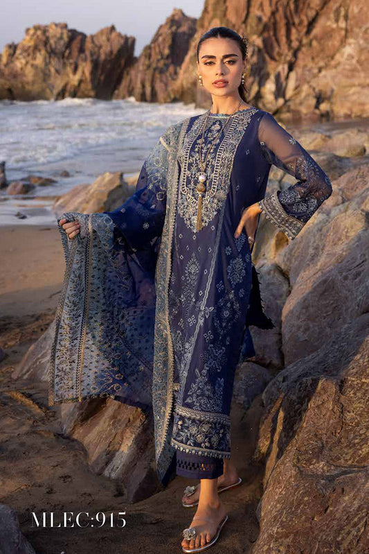 Picture of <!--pz-->Muscari - MLEC 915 Luxury Embroidered Lawn Collection - Available at Raja Sahib