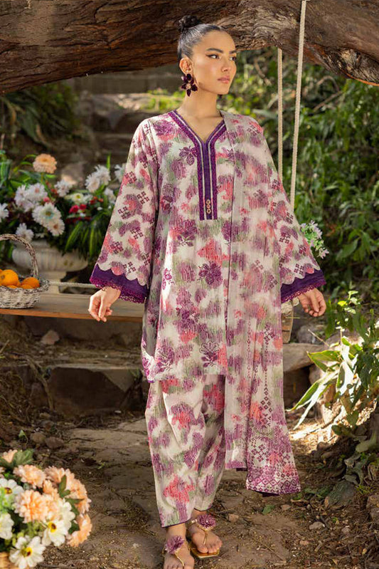 Picture of <!--pl-->Muscari - MELC 611 Luxury Embroidered Lawn Collection Vol 2 - Available at Raja Sahib